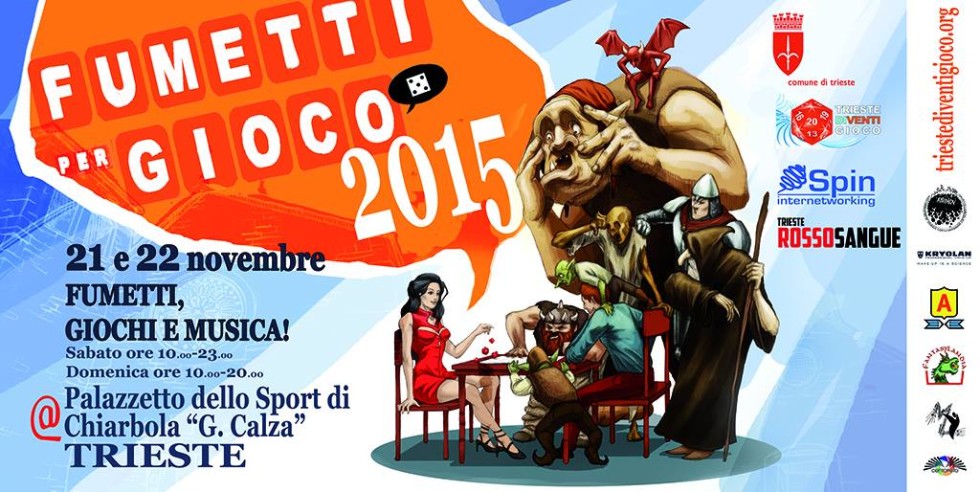 You are currently viewing FUMETTI PER GIOCO 2015 U TRSTU!